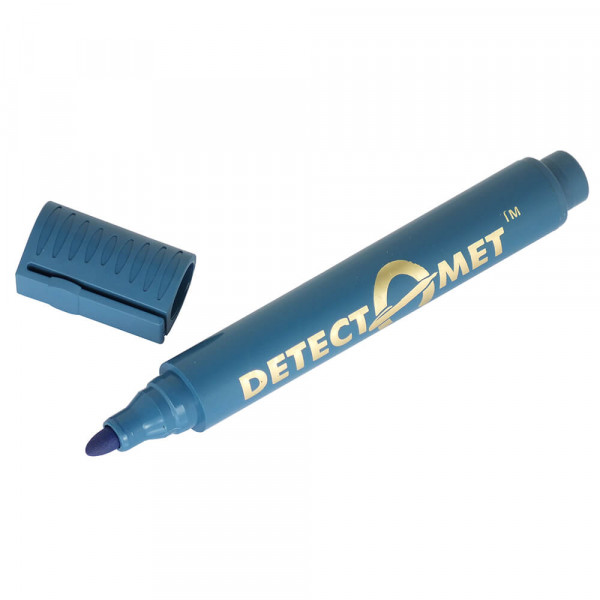 Permanentmarker Detectamet detektierbar blau