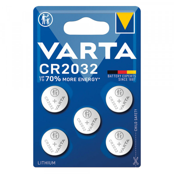Knopfzellen Varta CR2032 Lithium Typ 2032