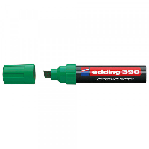 Permanentmarker Edding 390, 4-12mm, extra dick grün