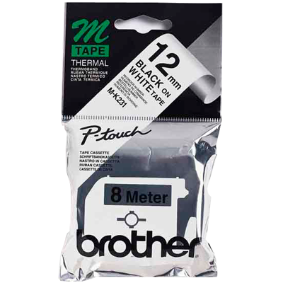 Schriftbänder Brother M-K231